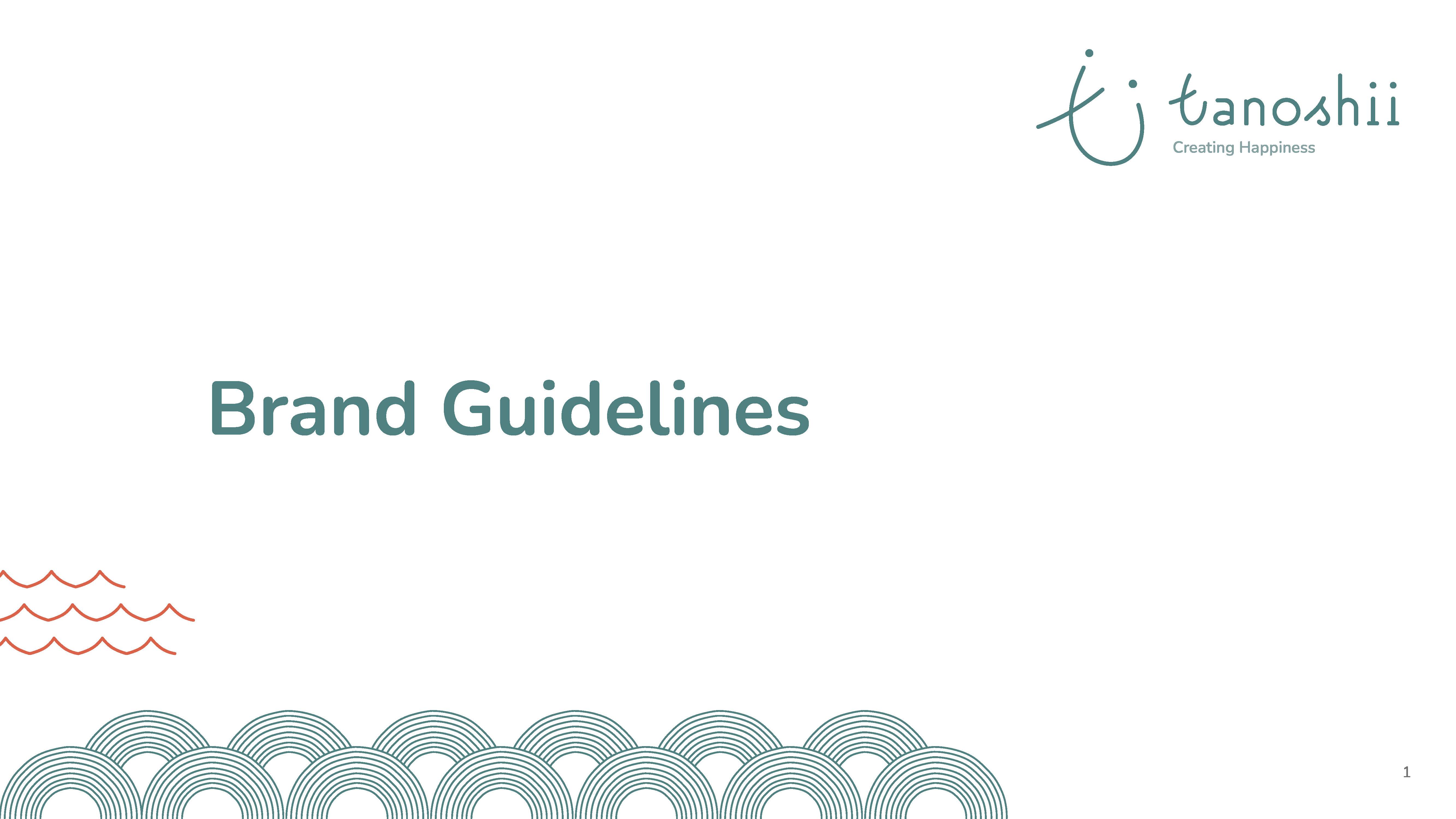 Tanoshii Brand Guide